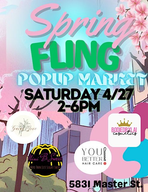 Spring Fling Pop Up Shop  (Flea Market)