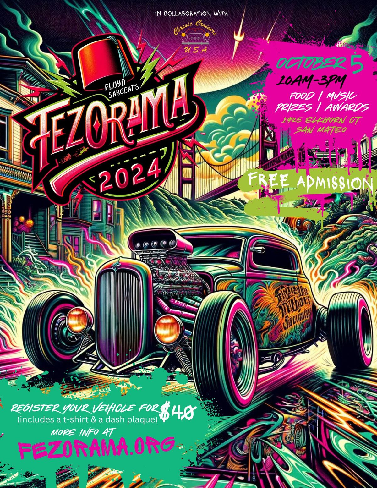 Fez-O-Rama Car Show