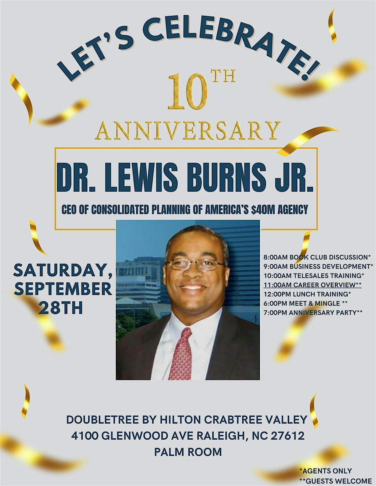 Dr. Burns' 10th Annivasary Celebration