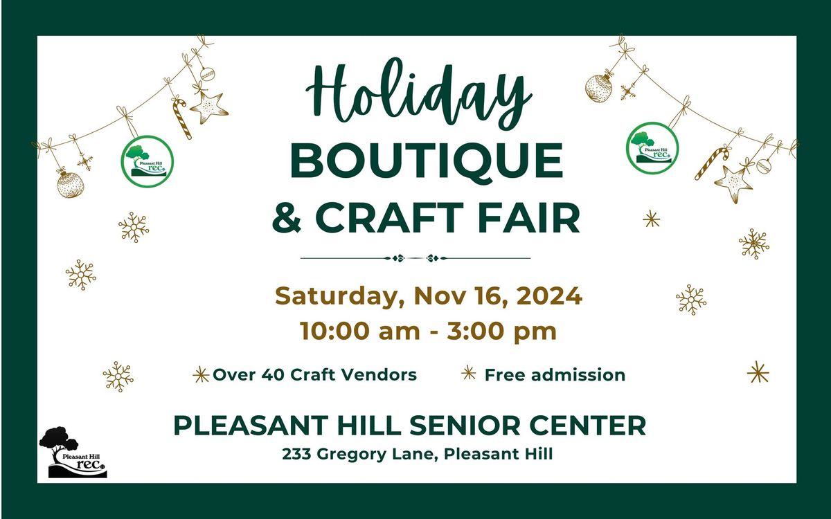 Holiday Boutique & Craft Fair