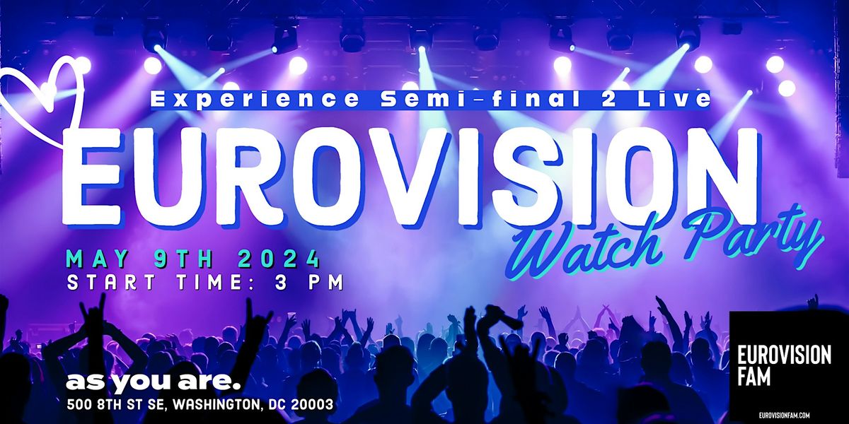 Eurovision 2024 Semi-final 2 Watch Party