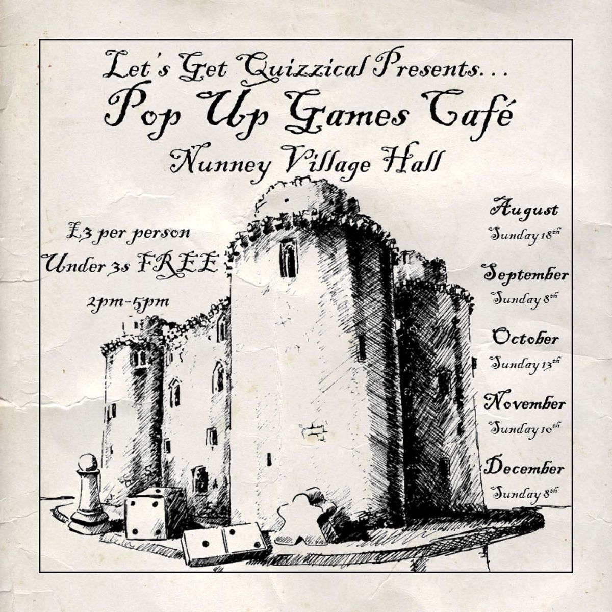 ? Pop Up Games Cafe ?