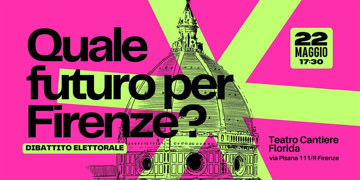 Quale futuro per Firenze? I candidati a confronto sull'emergenza climatica
