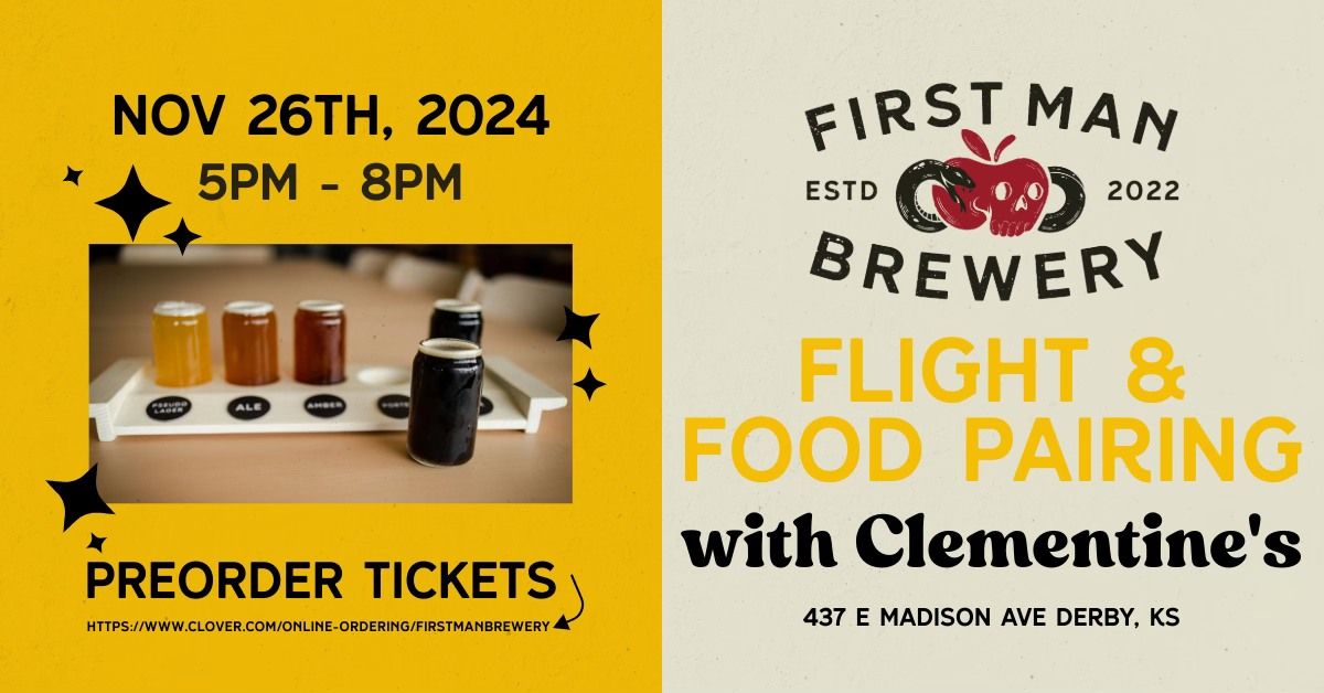 Craft Beer Flights & Food Pairing Event with Clementine's