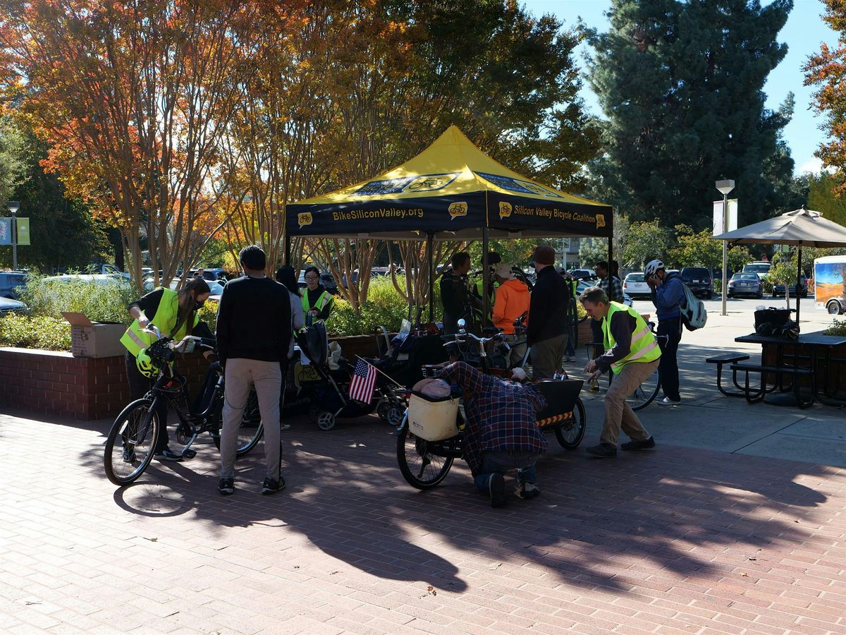Volunteer: Free Bike Repair + Safety Check at Sunnyvale Library 2024-07-13