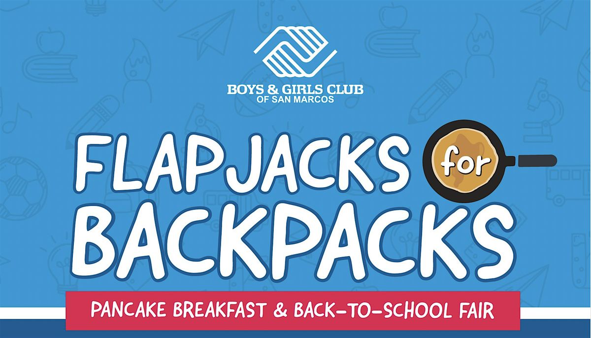 Flapjacks for Backpacks Back-To-School Resource Fair