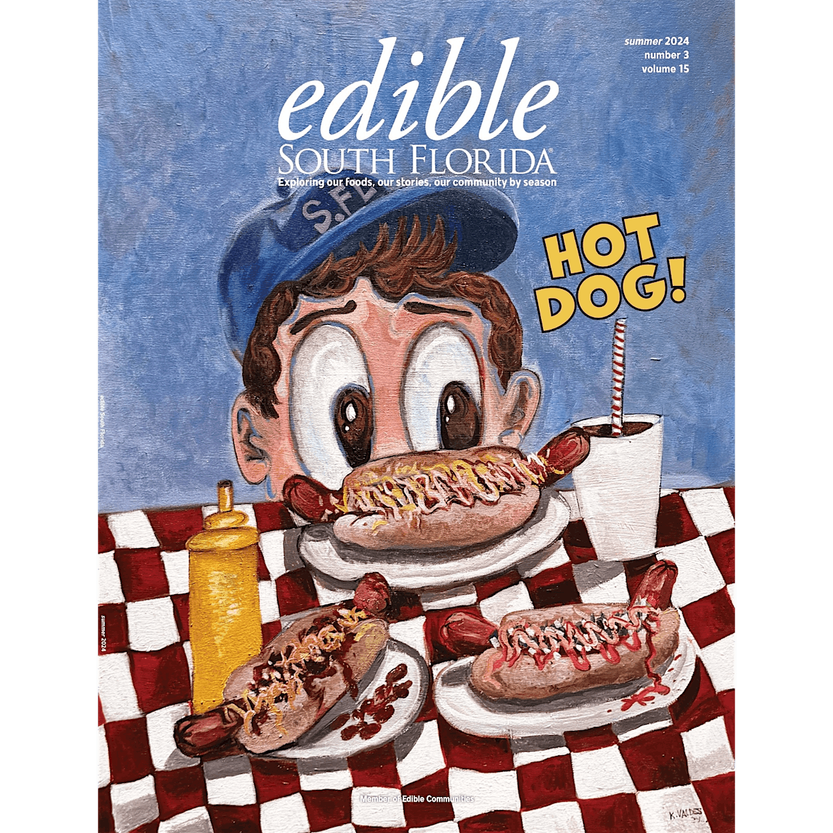 edible South Florida Hot Dog! Issue Launch Party