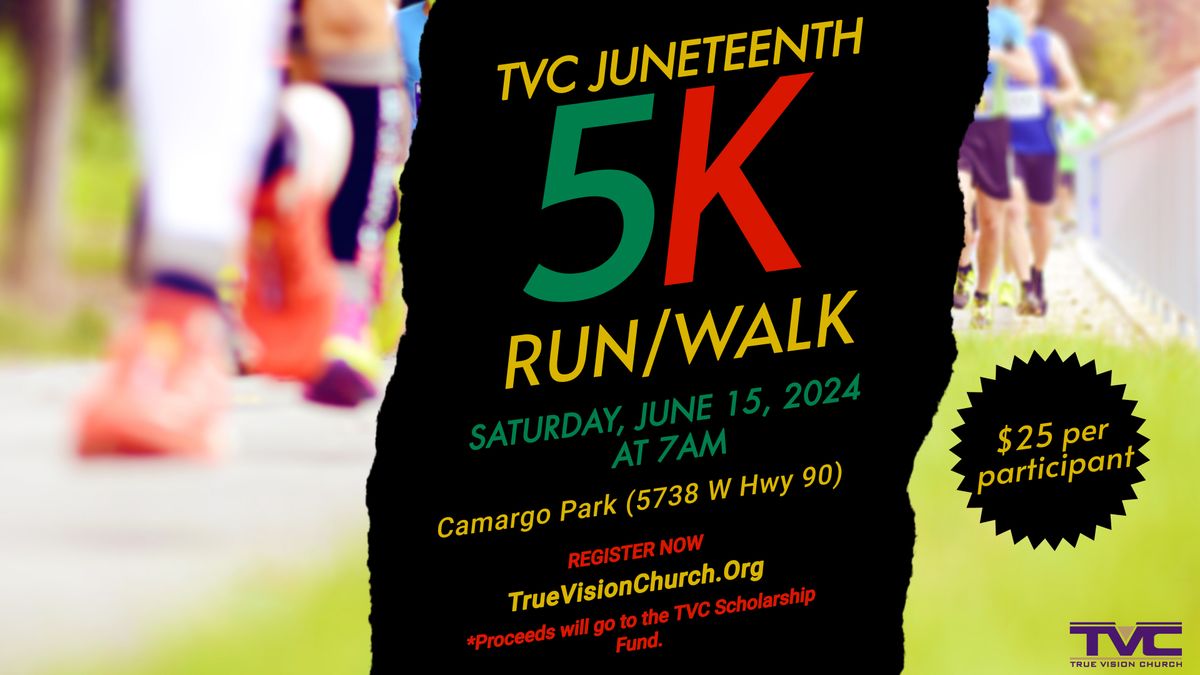 TVC Juneteenth 5K Run\/Walk 