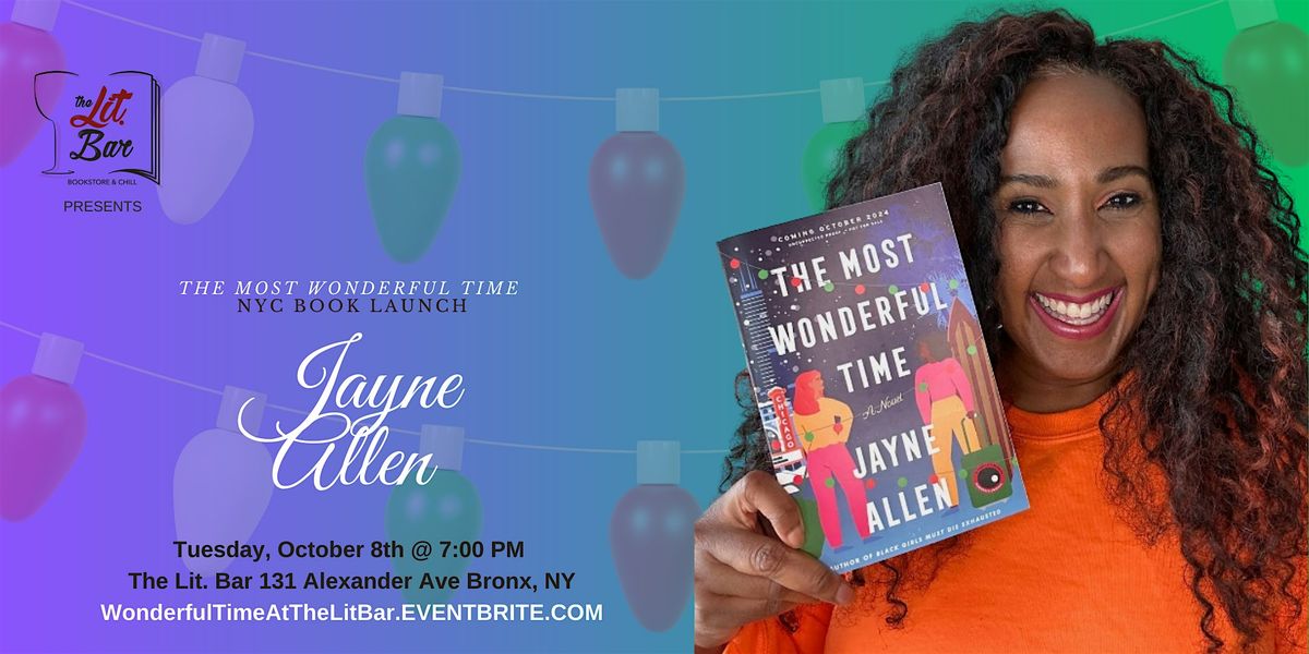 Book Launch: The Most Wonderful Time by Jayne Allen