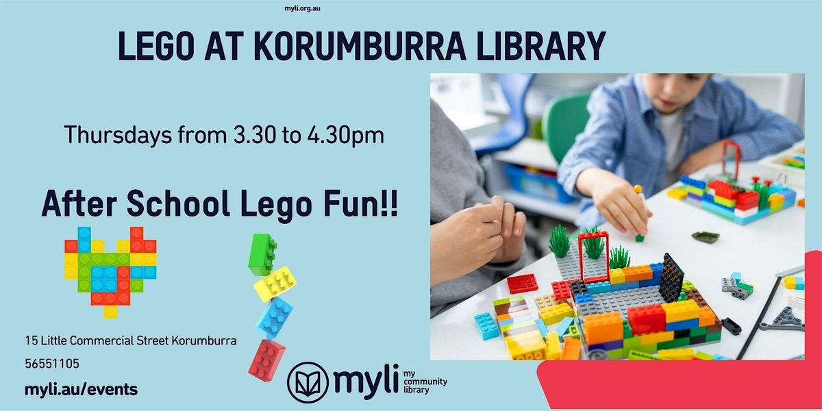 Lego Play at Korumburra Library