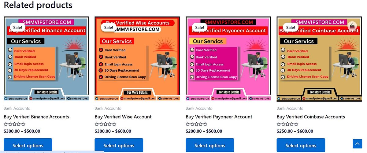 Buy Verified Binance Accounts-SmmVipStore