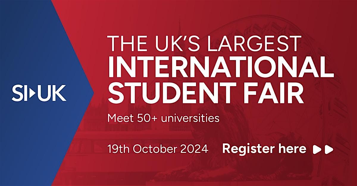 SI-UK UK University Online Fair for International Students in the UK