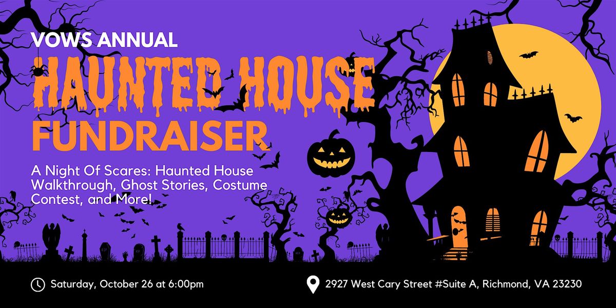 Haunted House Fundraiser