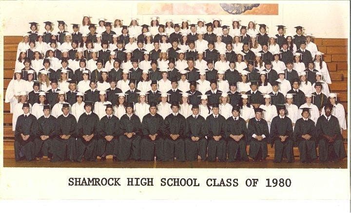 Shamrock High School Reunion -  Class of 1980