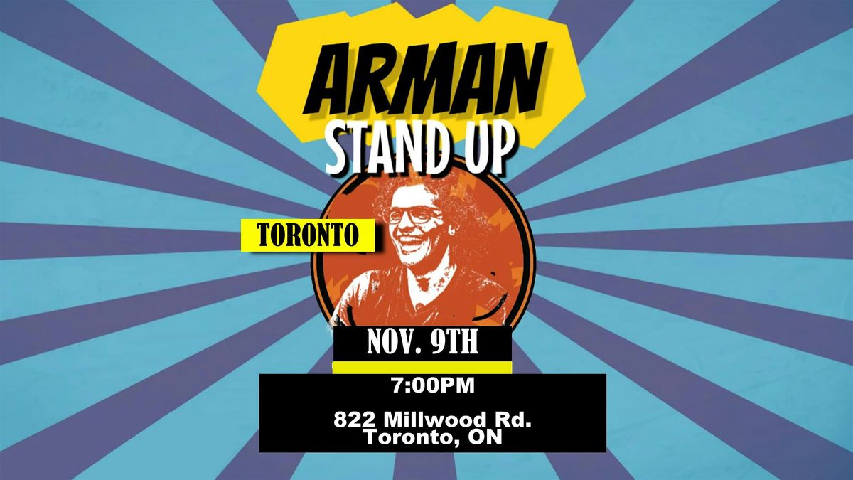Toronto - Farsi Standup Comedy Show by ARMAN