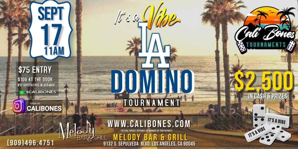 IT'S A VIBE LOS ANGELES DOMINO TOURNAMENT