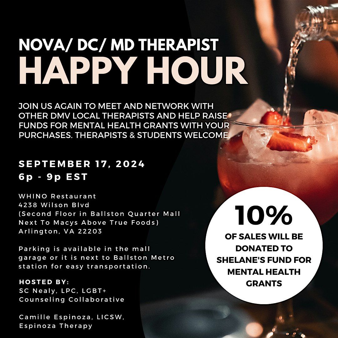 DMV Therapist Happy Hour