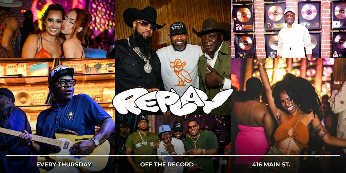 Replay Thursdays: 90s and 2000s Hip Hop and R&B Classics