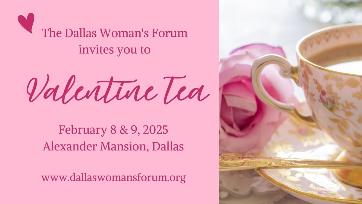 Valentine Tea at the Alexander Mansion