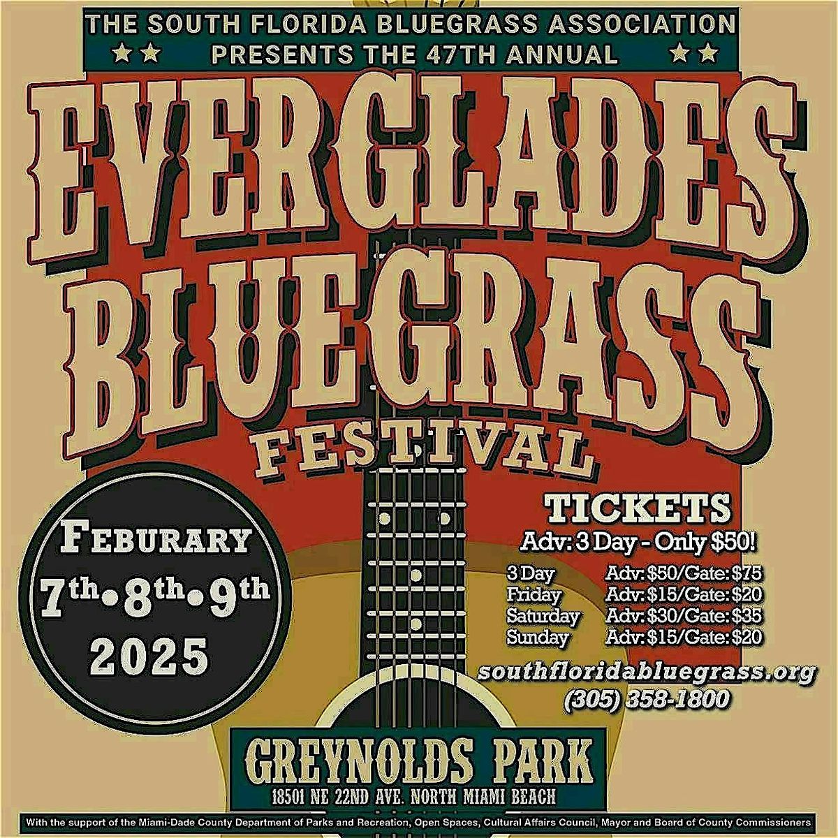 Everglades Bluegrass Festival 47!