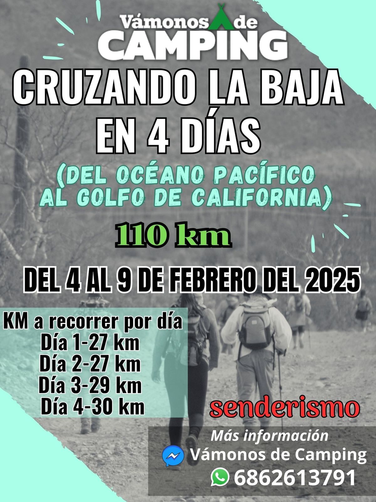 CRUZANDO LA BAJA EN 4 D\u00cdAS