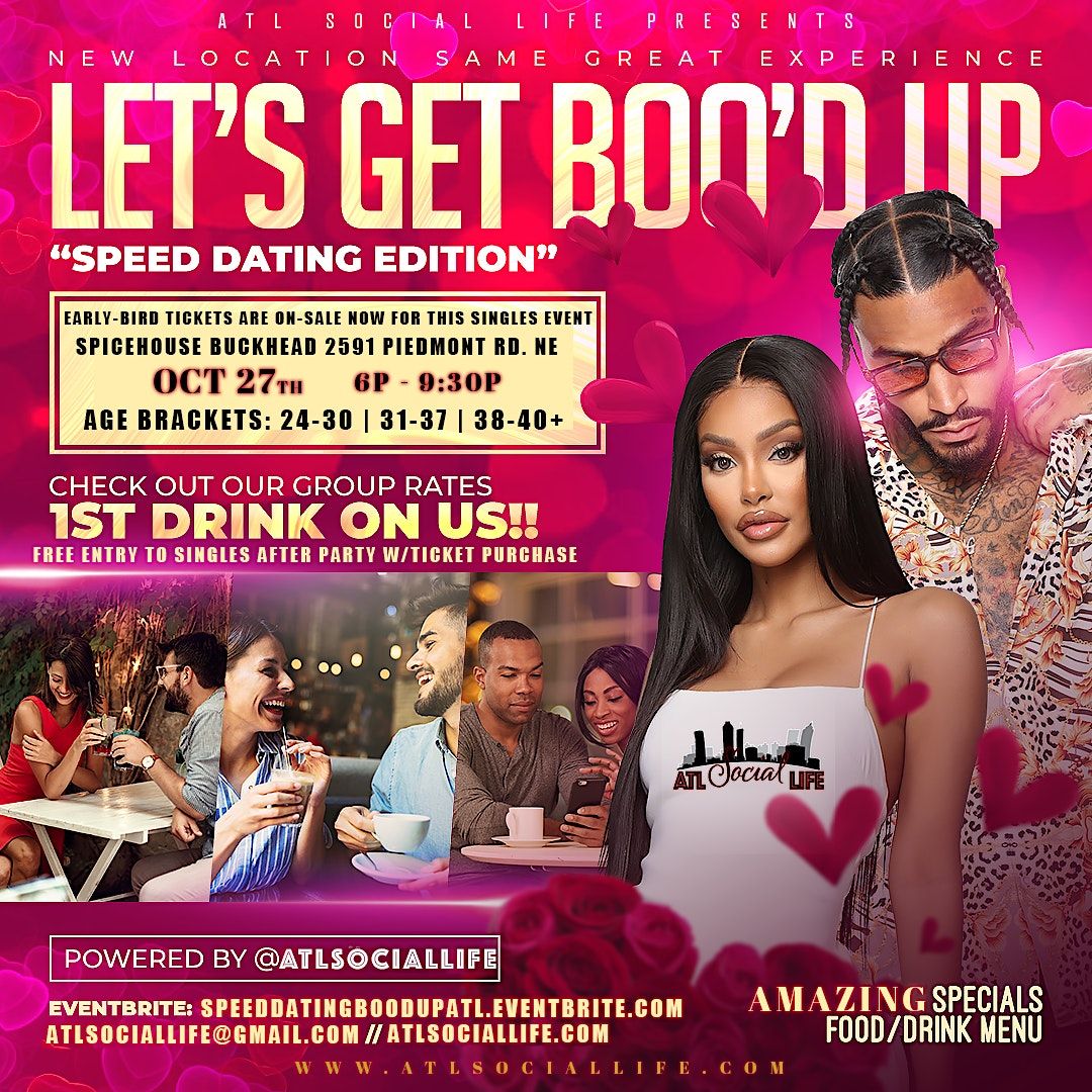 Speed Dating: Let's Get Boo'D Up Edition | ATL Social Life | Spicehouse