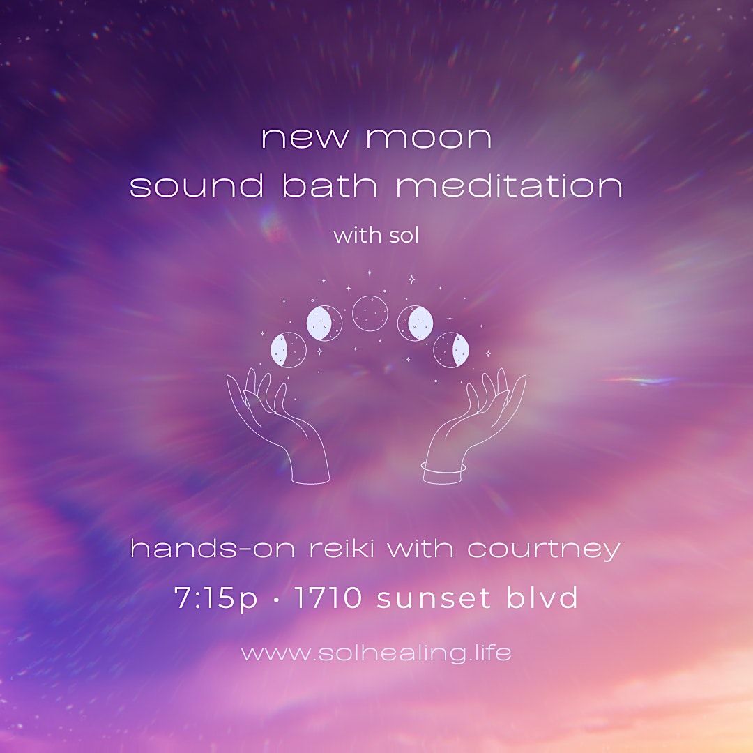 Sound Bath Meditation with optional handson reiki, Rouse Yoga, Los