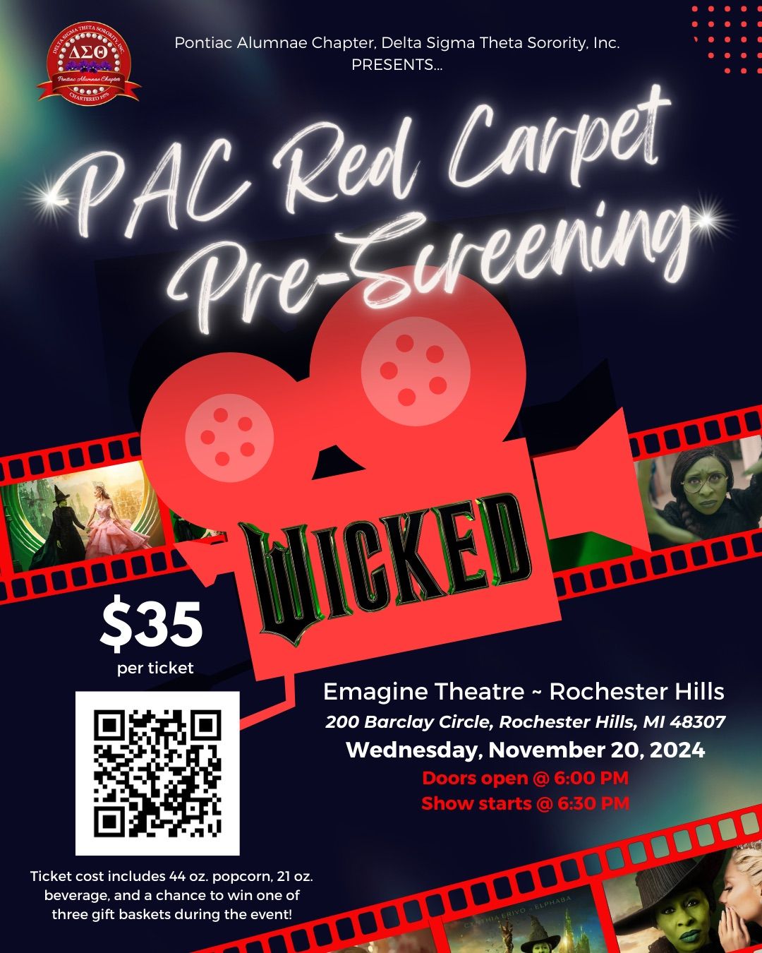 PAC Red Carpet: Wicked Movie Premiere