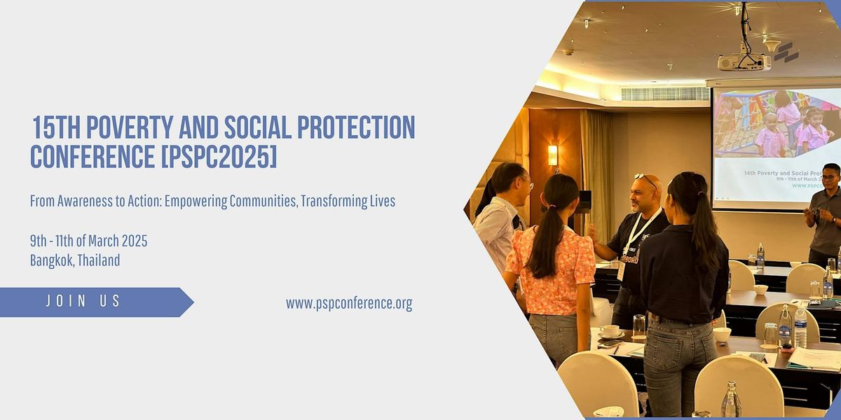 15th Poverty and Social Protection Conference [PSPC2025]