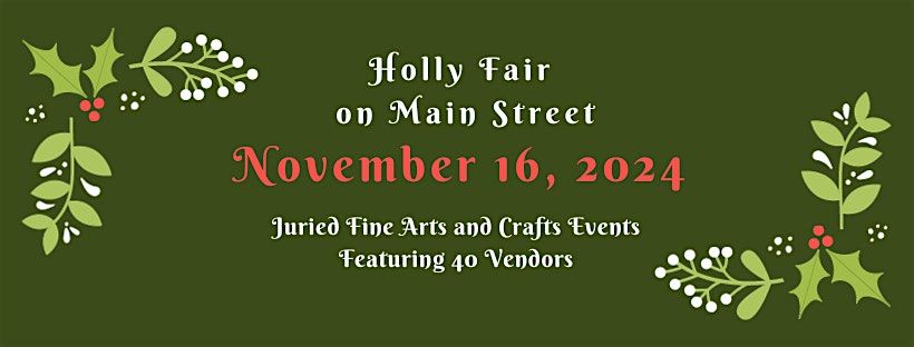 Holly Fair on Main Street