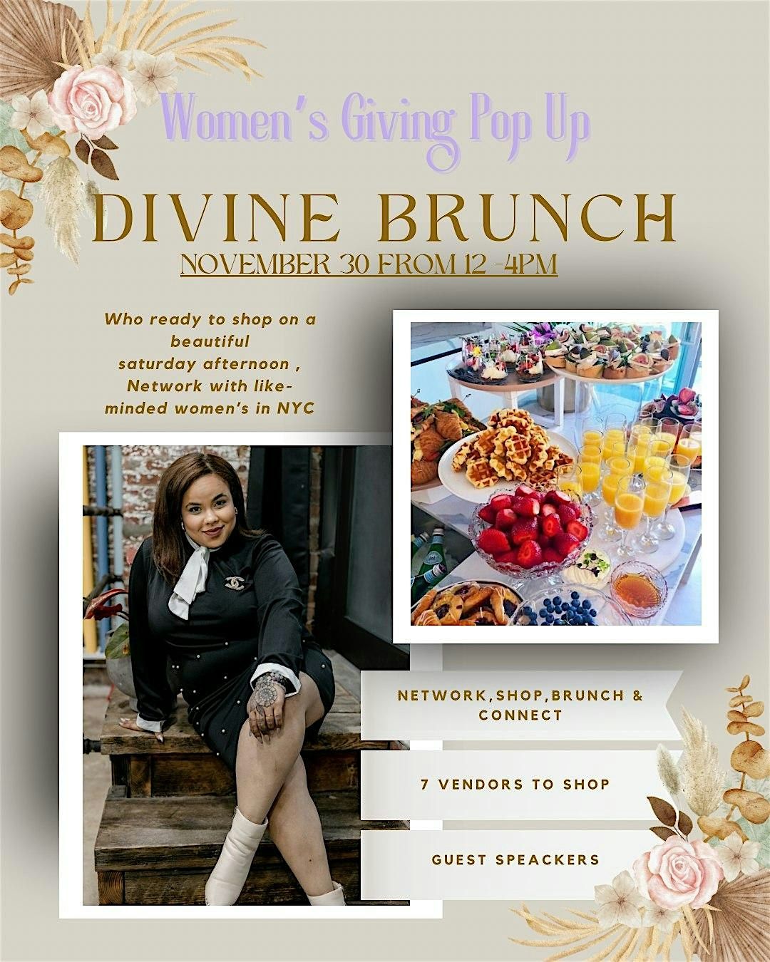 Women\u2019s Giving Pop up Divine Brunch