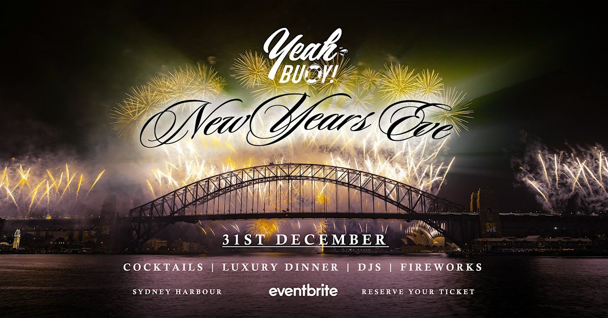 Yeah Buoy - New Years Eve - Luxury Fireworks - All-Inclusive Boat Party