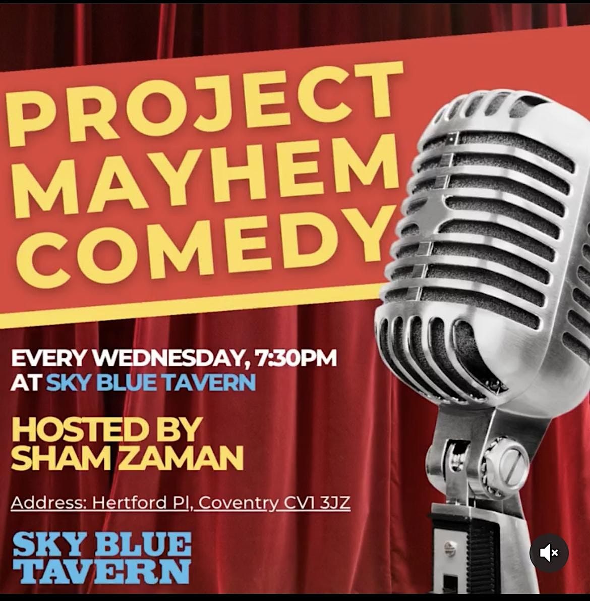 Stand Up Comedy at the Sky Blue Tavern