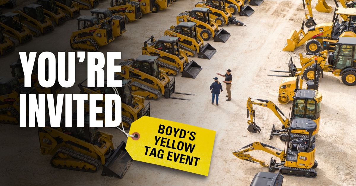 Boyd's Yellow Tag Event