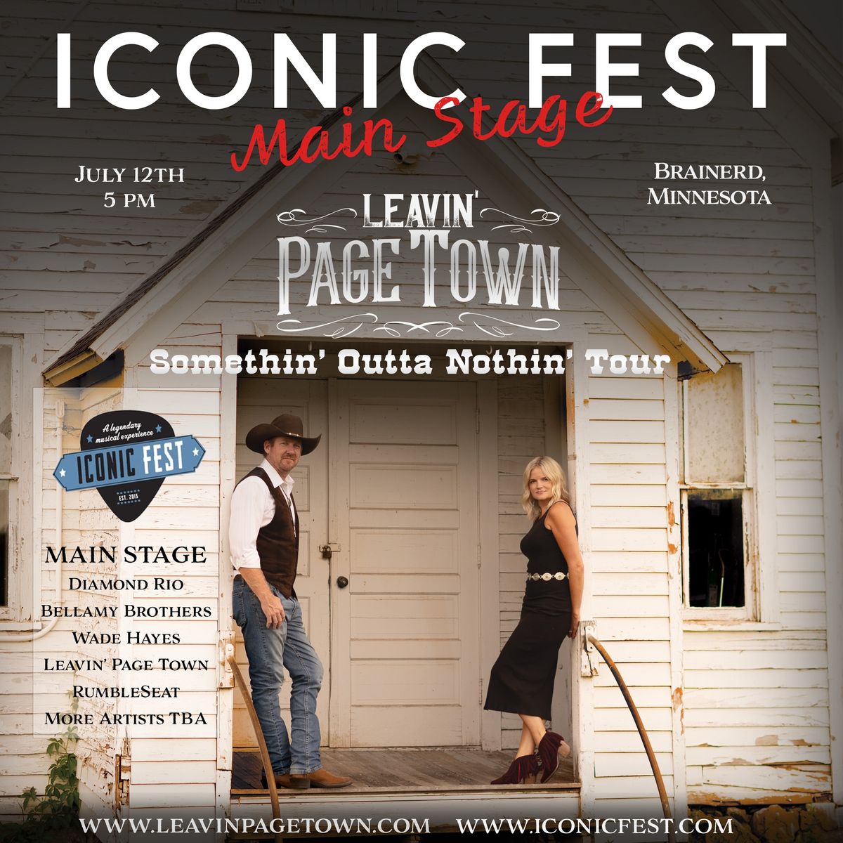 Leavin' Page Town S-O-N Tour Stop @Iconic Fest