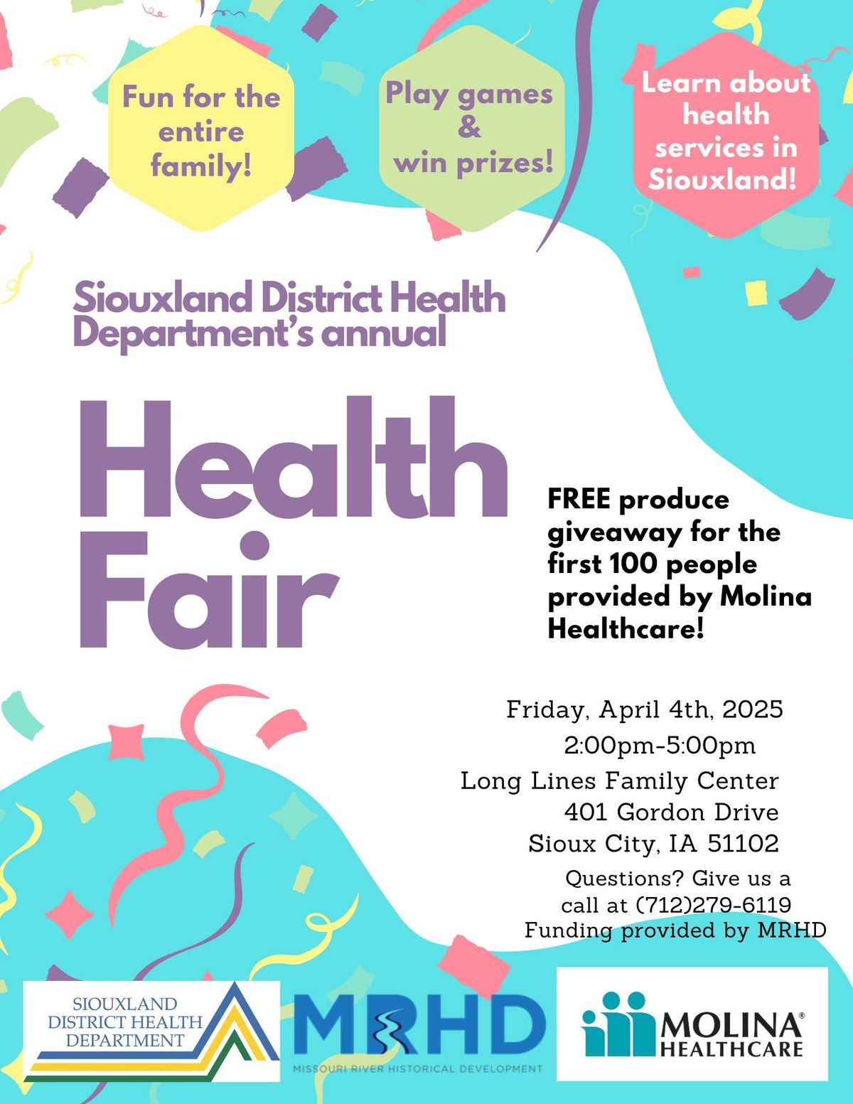 Siouxland District Health Department's Annual Health Fair