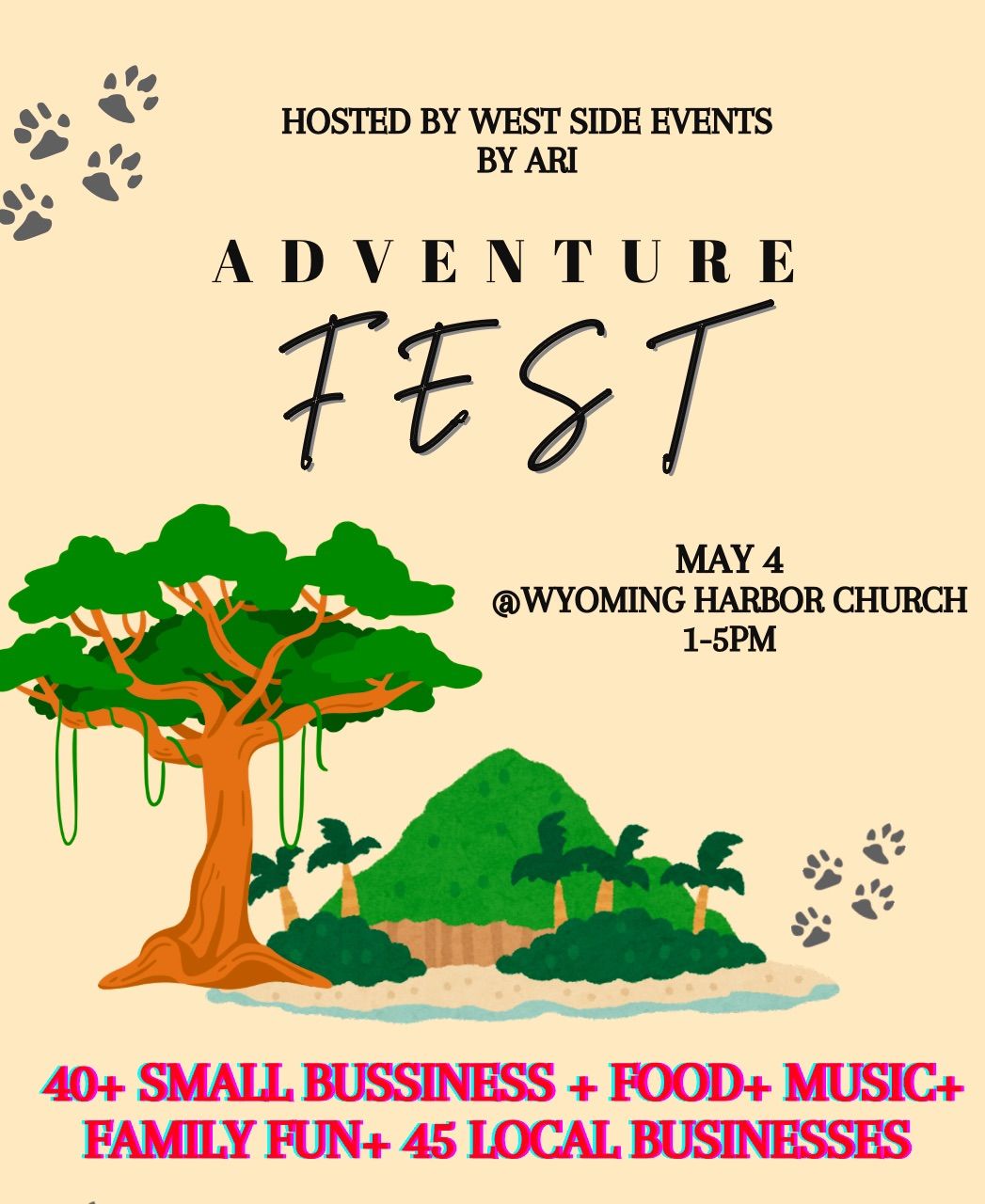 Adventure Fest Pop Up\ud83c\udf34\ud83d\udc06