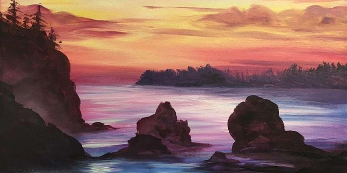 Dramatic Seascape - Paint and Sip by Classpop!\u2122