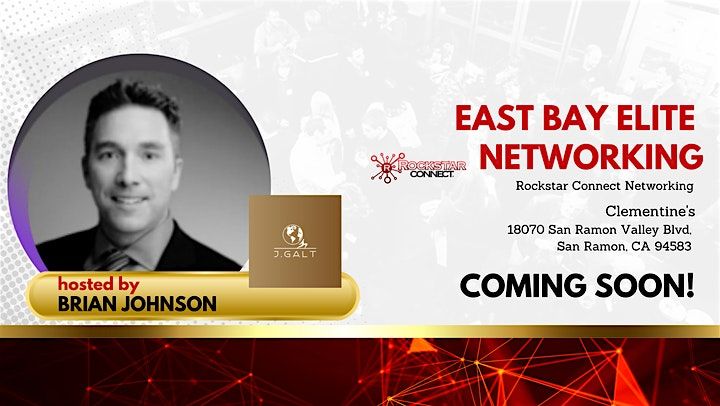 Free East Bay Elite Rockstar Connect Networking Event (October, CA)