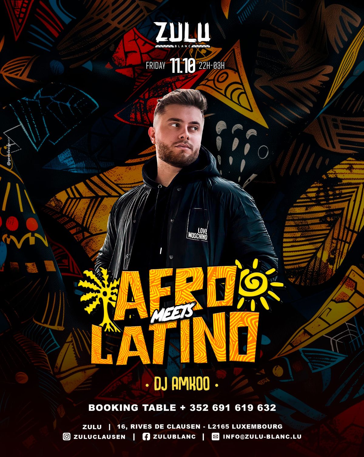 AFRO MEETS LATINO \u25cf ZULU CLAUSEN \u25cf 11\/10\/2024