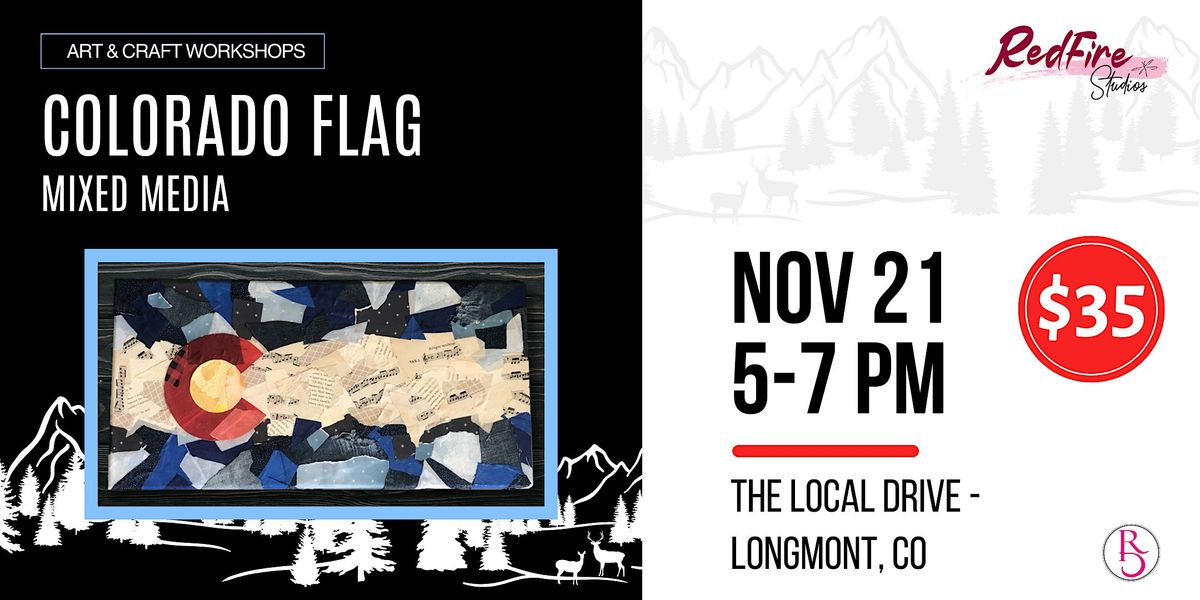 Art & Craft Workshop - CO Flag Mixed Media