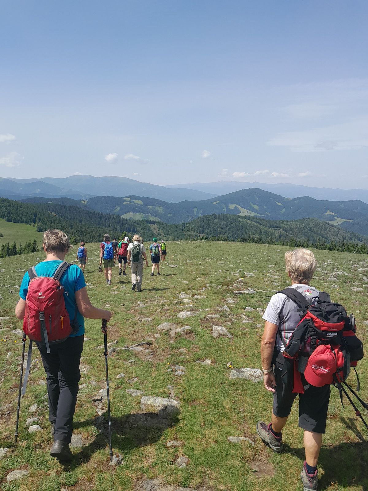 Gipfelwanderung: Seebergsattel - G\u00f6riacher Alm - Hochanger - Ostereralm