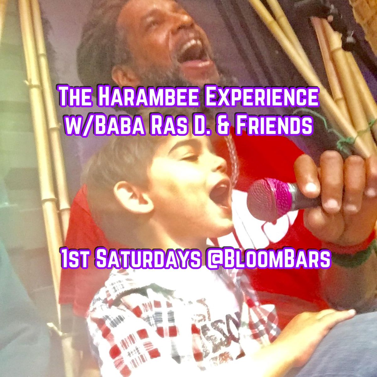 The Harambee Experience w\/Baba Ras D. First Saturdays @BloomBars (2 Shows)
