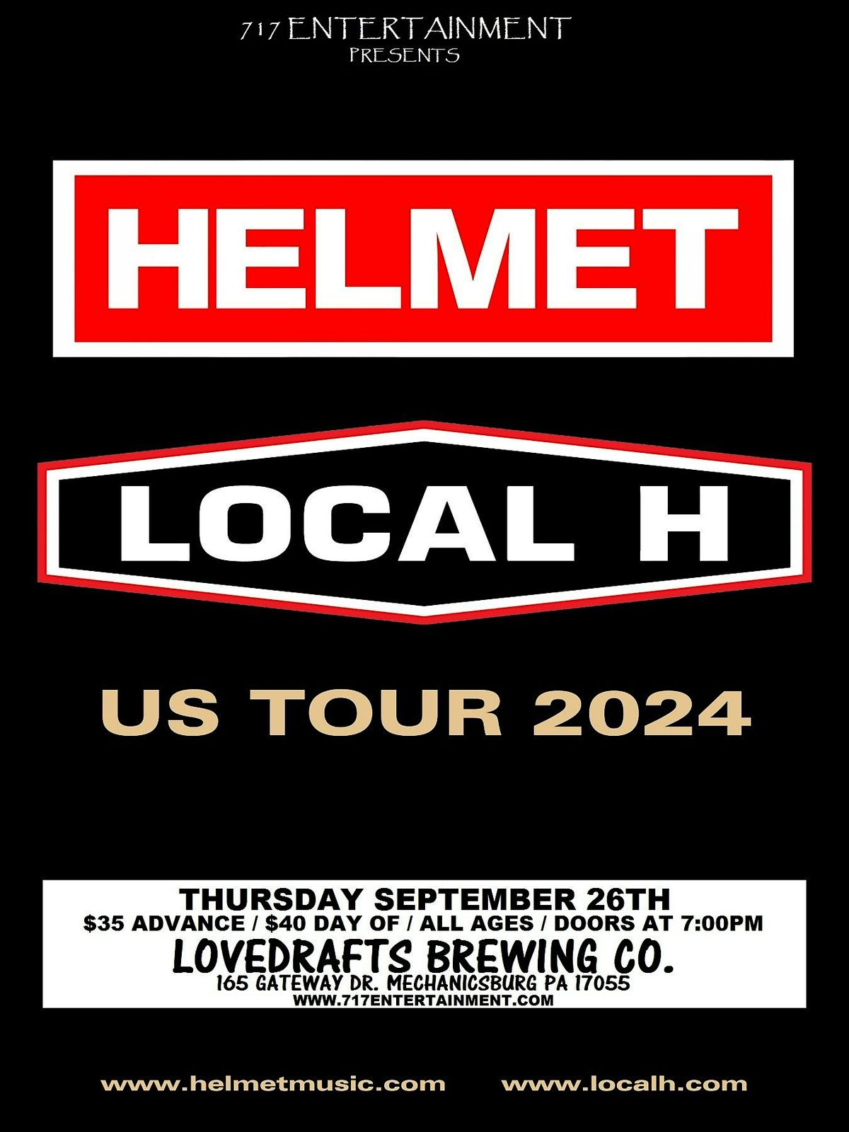 Helmet  and Local H.