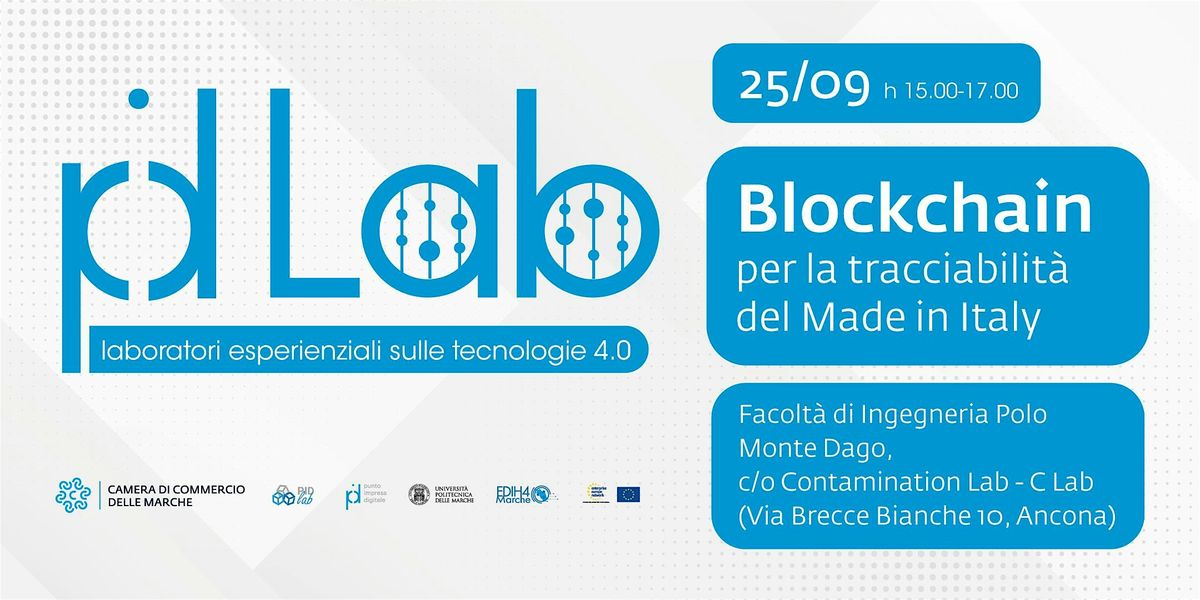 PID LAB: Blockchain per la tracciabilit\u00e0 del Made in Italy