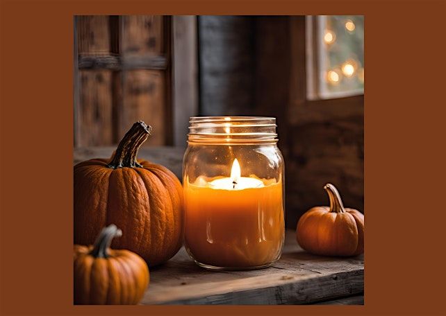 Pumpkin Spice Mason Jar Candle Workshop