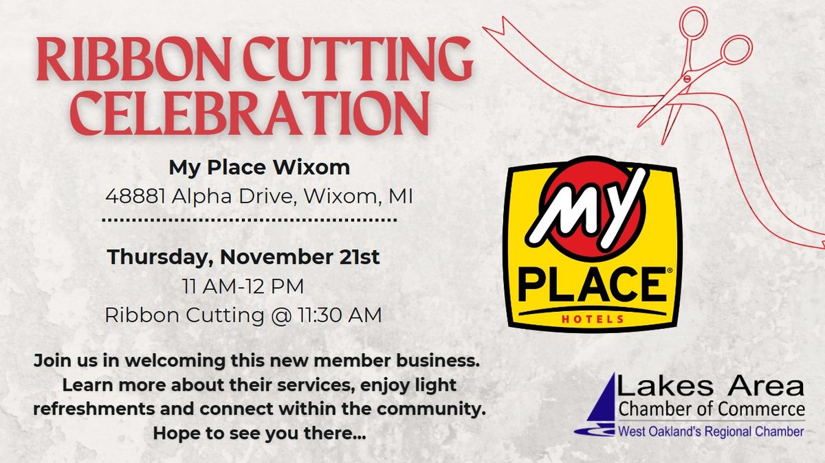 My Place Wixom Ribbon Cutting