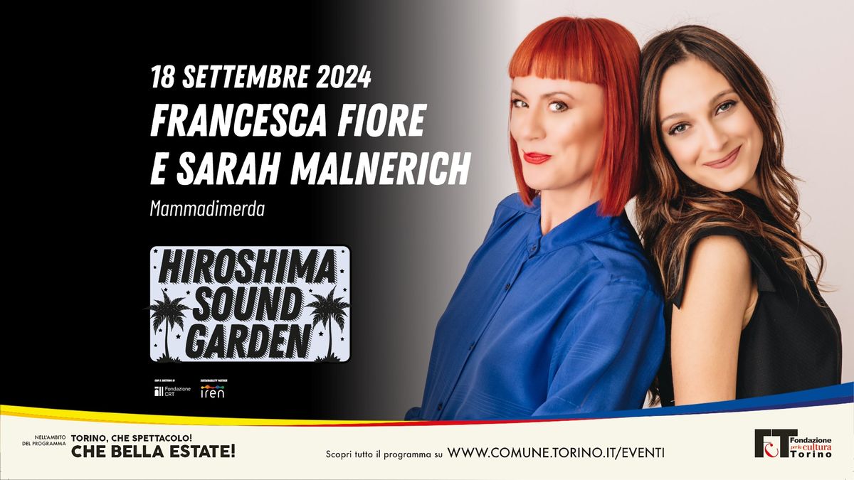 FRANCESCA FIORE e SARAH MALNERICH \/ Hiroshima Sound Garden