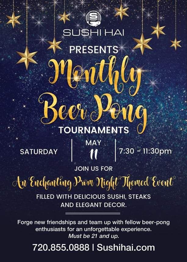 Monthly Beer Pong 