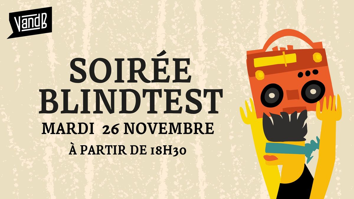 Soir\u00e9e Blind-test